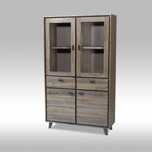 Malaga Vitrineskab i Acacia