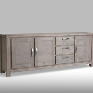 ALASKA 4 DØRS SKÆNK I ACACIA TRÆ